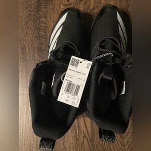 Adidas Black and White Soccer Cleats